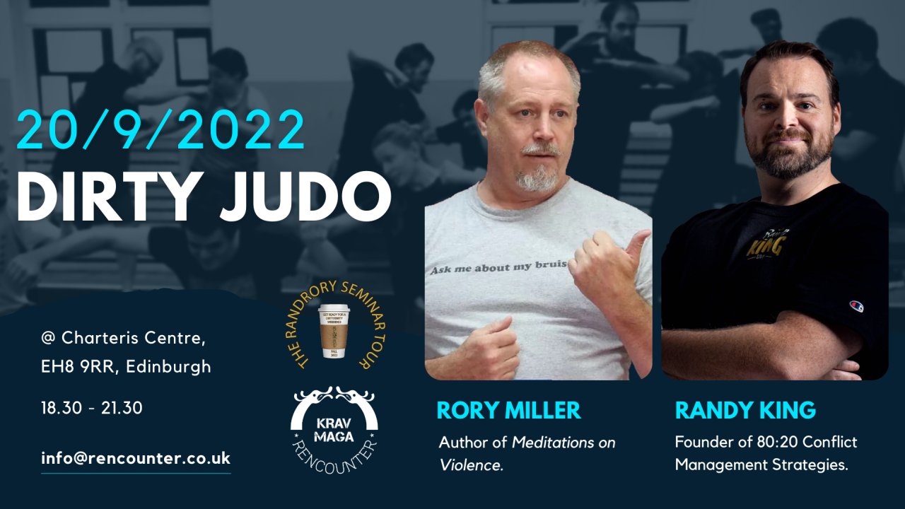 Dirty Judo Seminar, Tuesday 20 September